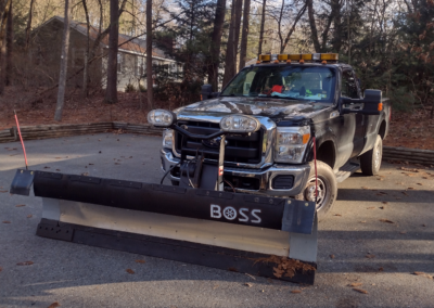 residential snow plowing in southern NH
